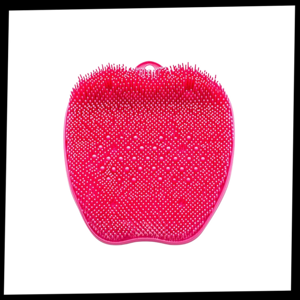 Three In One Shower Foot Massager Mat With Scrubber And Cleaner For Spa Feet