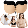 Self Adhesive Backless Push Up Bra For Invisible Seamless Wear