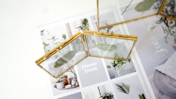 Infinite Double Glass Photo Frame