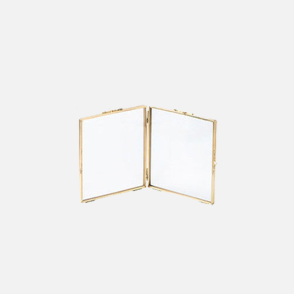 Infinite Double Glass Photo Frame