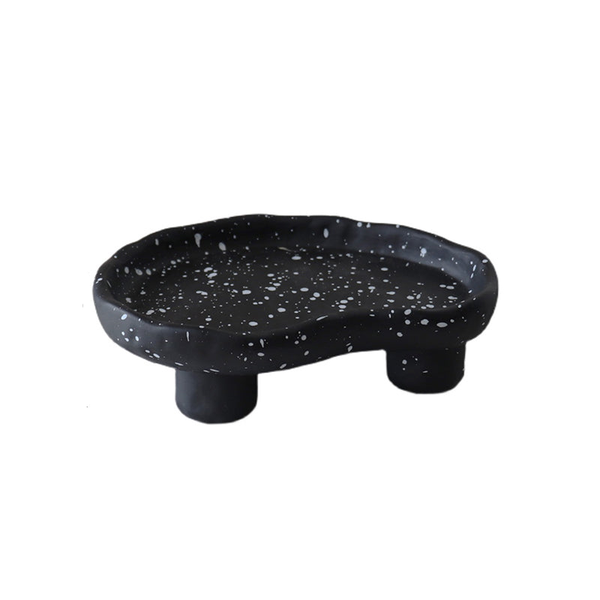 Ink Spots Footed Catch All Tray