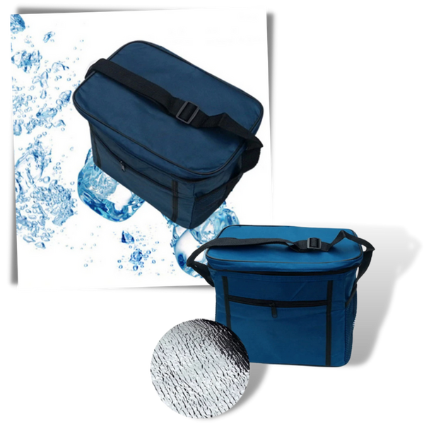 Thermal Lunch Tote 10L Capacity Keeps Meals Warm and Drinks Cool