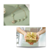 Elegant Nephrite Jade Bell Bracelet With Adjustable Length