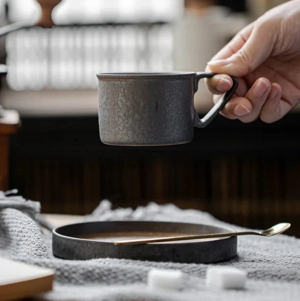 Forged Artisanal Ceramic Mugs