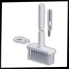 Five in One Keyboard and Earphone Cleaner With Soft Bristle Brush