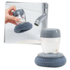 Premium Kitchen Palm Brush With Built In Soap Dispenser