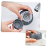 Premium Kitchen Palm Brush With Built In Soap Dispenser
