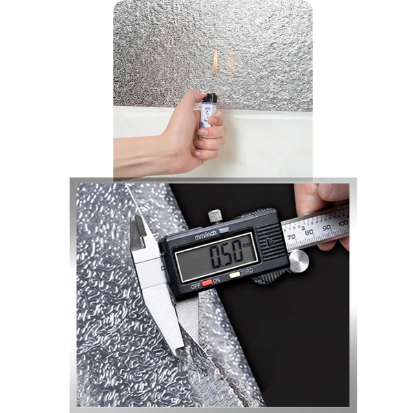 Oil Resistant Kitchen Wallpaper With Heat And Water Resistance