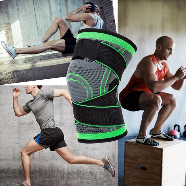 Knee Support Sleeve With Adjustable Straps For Pain Relief