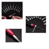 Illuminated Crochet Hook Set With Ergonomic Handles And Built In Light