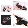 Waterproof LED Gloves For Nighttime Visibility And Outdoor Work