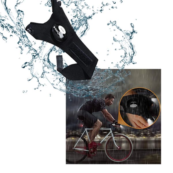 Waterproof LED Gloves For Nighttime Visibility And Outdoor Work