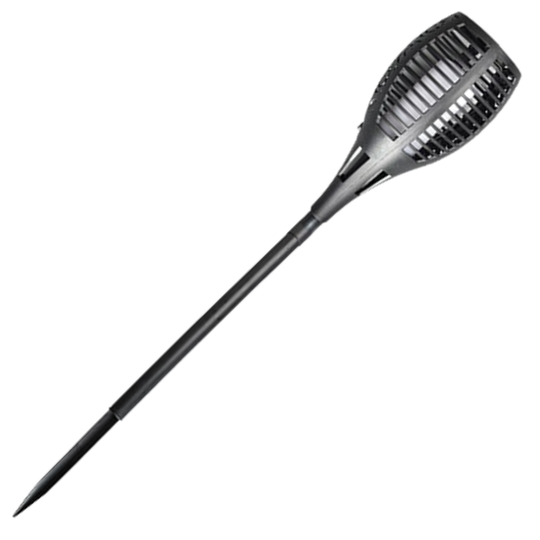 Solar LED Torch Light With Realistic Flickering Flame Effect