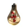 LED Clear Christmas Lightbulbs With 3D Design For Elegant Holiday Decor