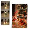 LED Clear Christmas Lightbulbs With 3D Design For Elegant Holiday Decor