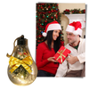 LED Clear Christmas Lightbulbs With 3D Design For Elegant Holiday Decor