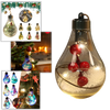 LED Clear Christmas Lightbulbs With 3D Design For Elegant Holiday Decor