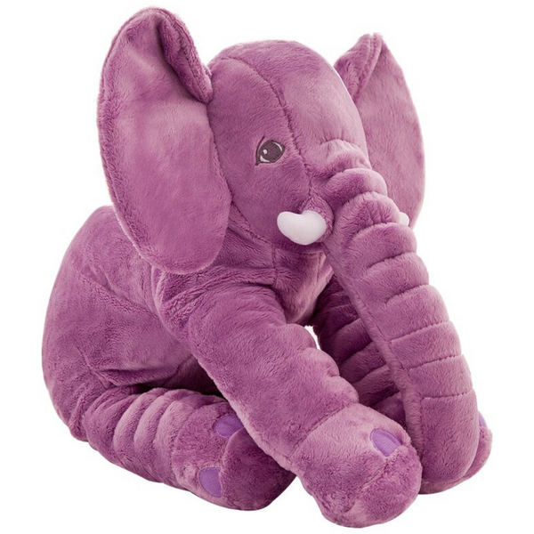 Soft Elephant Plush Pillow for Toddlers Cozy Sleep Companion