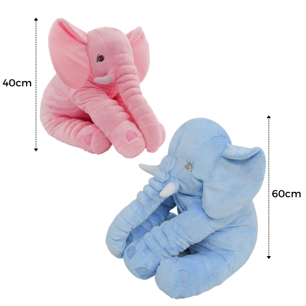 Soft Elephant Plush Pillow for Toddlers Cozy Sleep Companion