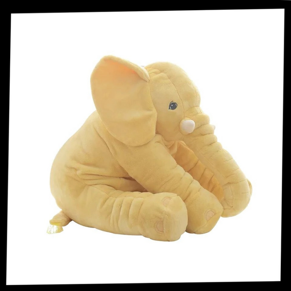 Soft Elephant Plush Pillow for Toddlers Cozy Sleep Companion
