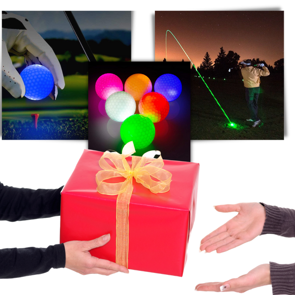 LED Glow Golf Balls Pack For Nighttime Play Waterproof And Durable