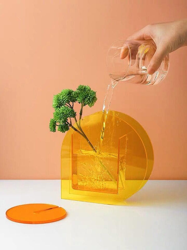 Light Transit Acrylic Vase & Desktop Accent