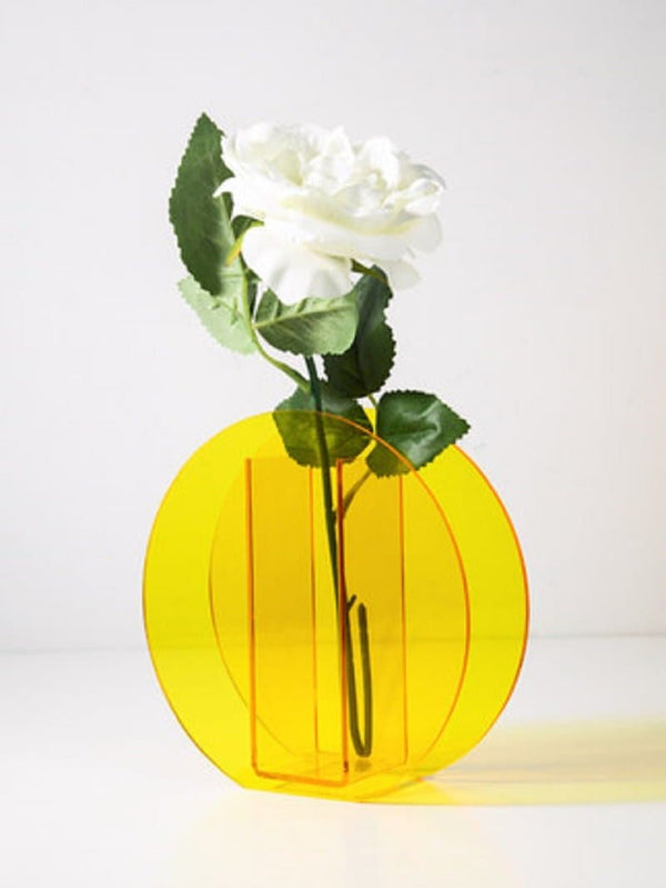 Light Transit Acrylic Vase & Desktop Accent