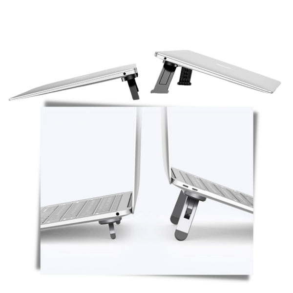 Ultralight Aluminium Laptop Stand For Ergonomic Posture And Heat Dissipation