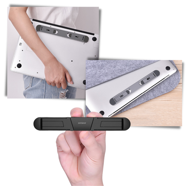 Ultralight Aluminium Laptop Stand For Ergonomic Posture And Heat Dissipation