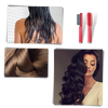 2-In-1 Ceramic Hair Straightening Brush With Intelligent Temperature Control