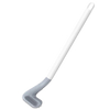 Extended Reach Toilet Brush With Wall Mount For Easy Cleaning