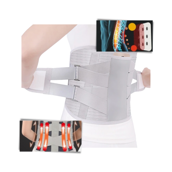 Lumbar Support Belt For Spine Decompression And Back Pain Relief