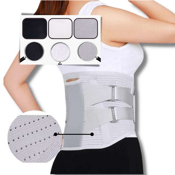 Lumbar Support Belt For Spine Decompression And Back Pain Relief