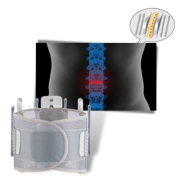 Lumbar Support Belt For Spine Decompression And Back Pain Relief