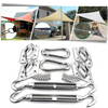 Shade Sail Tensioning Kit With Rustproof Steel Turnbuckles For Quick Setup
