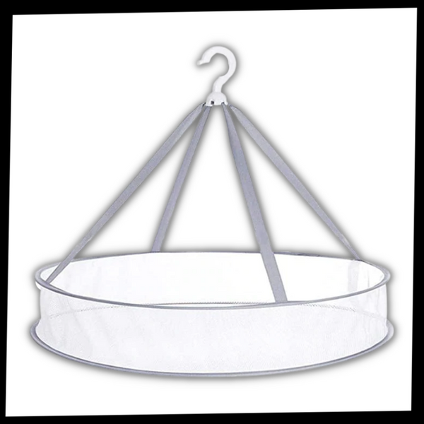 Foldable Mesh Clothes Dryer For Quick Gentle Air Drying