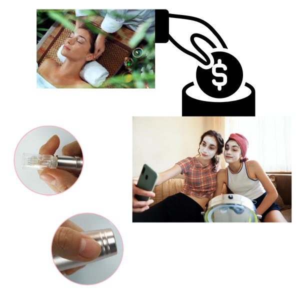 Precision Microneedling Pen For Acne Scar Reduction And Radiant Skin