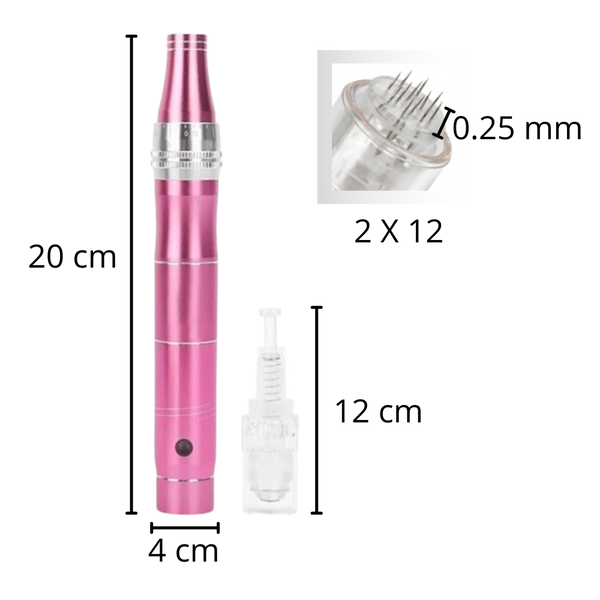 Precision Microneedling Pen For Acne Scar Reduction And Radiant Skin