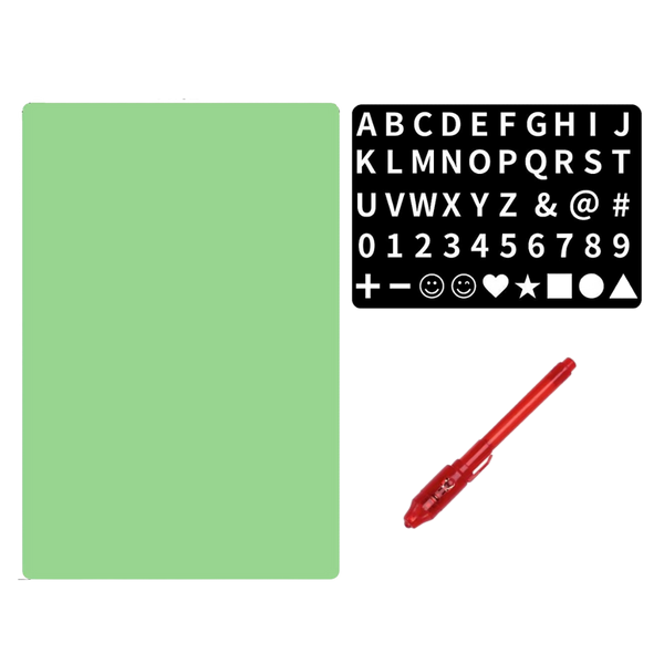 Kids Light Drawing Board Set For Creative Learning Fun Play