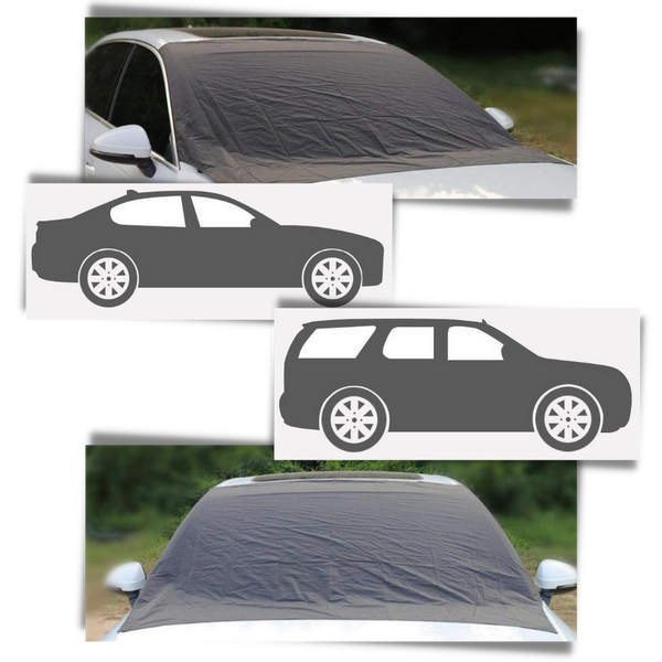 Magnetic Windshield Cover For All Seasons With Waterproof Ice Prevention