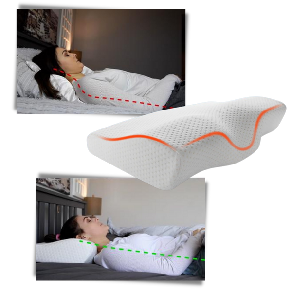Orthopedic Memory Foam Cervical Pillow for Neck Support