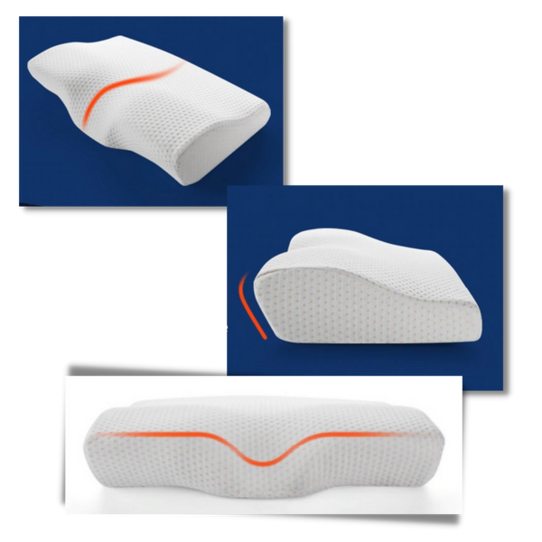 Orthopedic Memory Foam Cervical Pillow for Neck Support