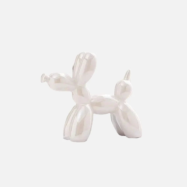 Metallic Balloon Dog Statue