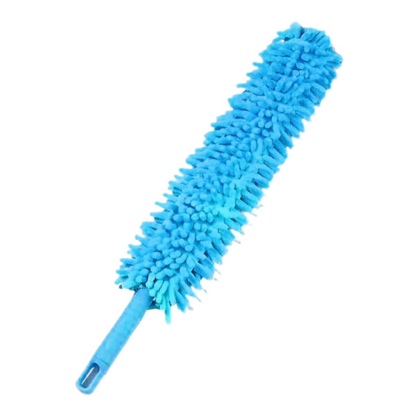 Extendable Microfiber Duster With 360 Degree Rotation For Tight Spaces