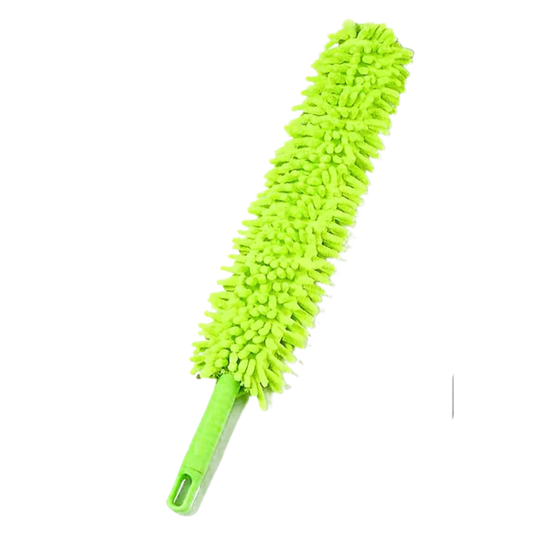 Extendable Microfiber Duster With 360 Degree Rotation For Tight Spaces