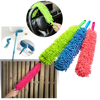 Extendable Microfiber Duster With 360 Degree Rotation For Tight Spaces