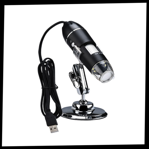 Portable USB Digital Microscope With Adjustable LEDs For High Magnification