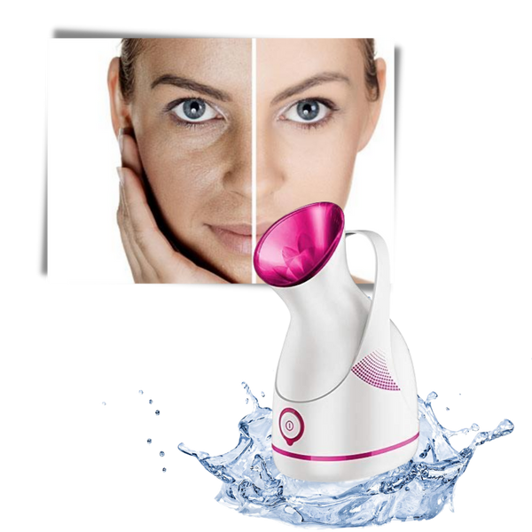 Portable Nano Ionic Facial Steamer With Diffuser For Deep Hydration