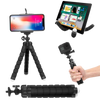 Compact Flexible Phone Tripod With Rotating Ball Head For Stable Shots