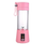 Six Blade Portable USB Rechargeable Blender Bottle For On The Go Smoothies